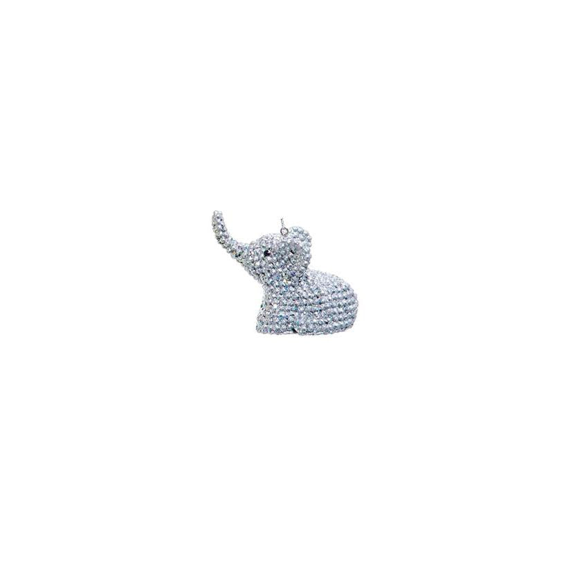 Bedazzled Animal Ornament - Elephant