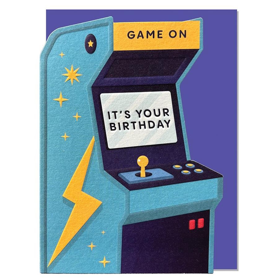 Arcade Birthday Card - Just Fabulous Palm Springs
