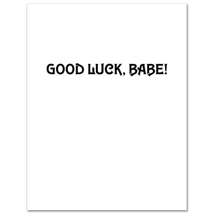 Holiday Card: Chappell Happy Holidays Good Luck