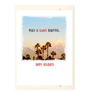 California Mountains Holiday Card