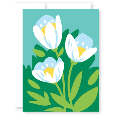 Happy Tulips Greeting Card