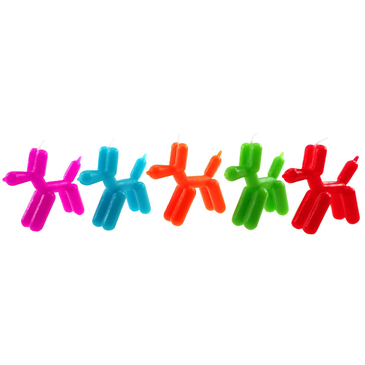 Balloon Dog Birthday Candles - Just Fabulous Palm Springs