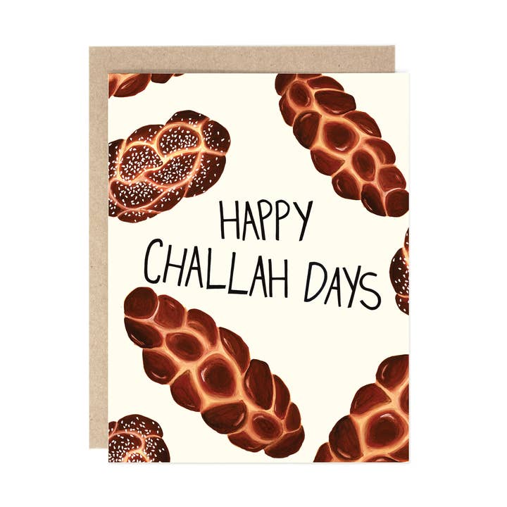 Happy Challah Days Holiday Card