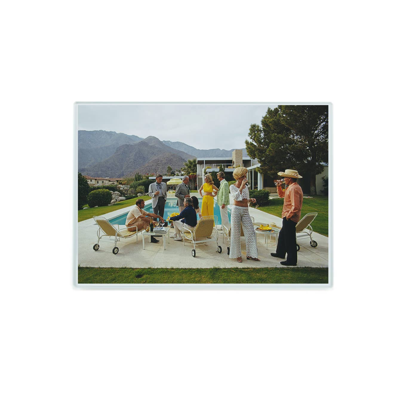 Poolside Chic Cutting Board - Just Fabulous Palm Springs