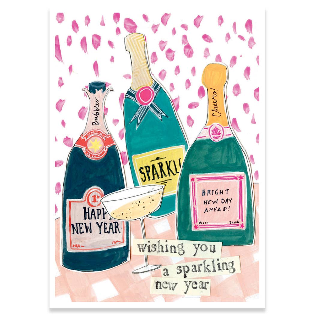 Sparkling New Year Boxed Cards - Just Fabulous Palm Springs