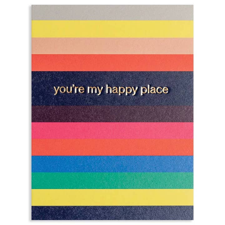 Happy Place Friendship Greeting Card - Just Fabulous Palm Springs