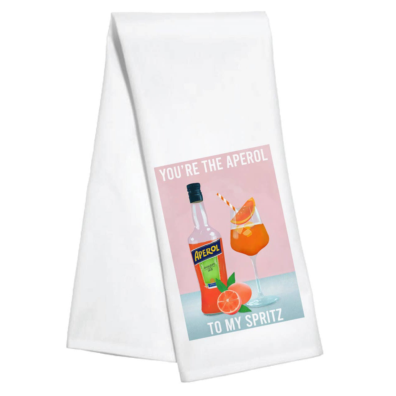 Aperol To My Spritz Kitchen Towel