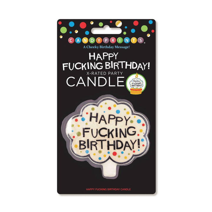 X-Rated Birthday Cake Candle