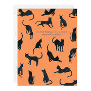 Black Cats Greeting Card
