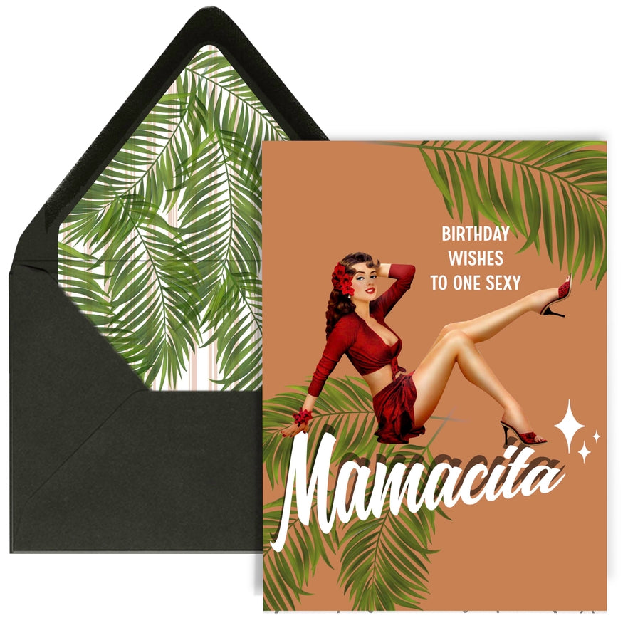 Happy Birthday Mamacita Birthday Card
