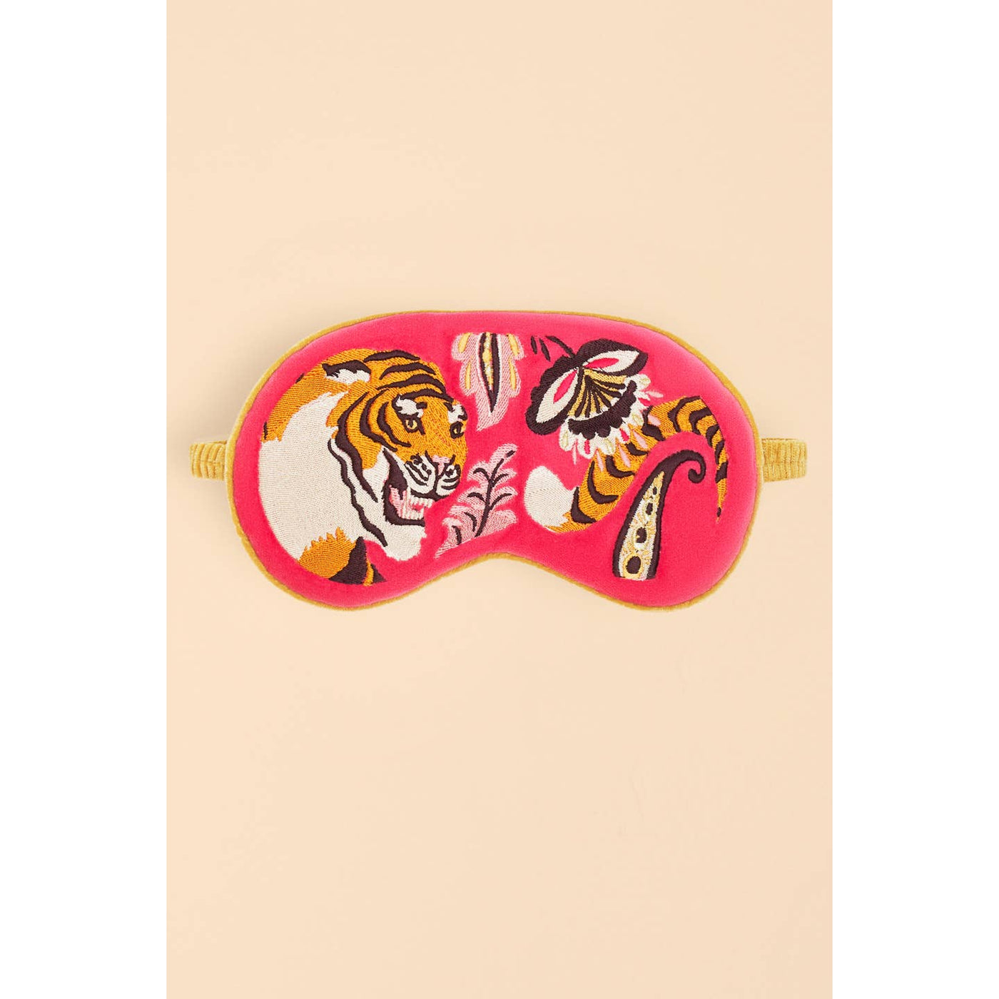 Thrill Of The Tiger Luxury Velvet Eye Mask