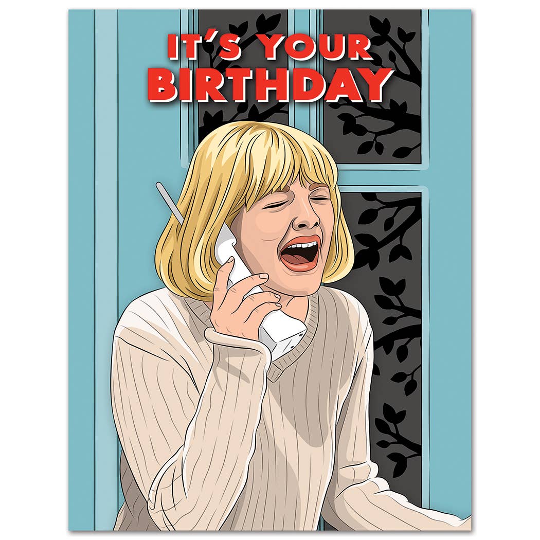 Card: Scream It's Your Birthday - Just Fabulous Palm Springs