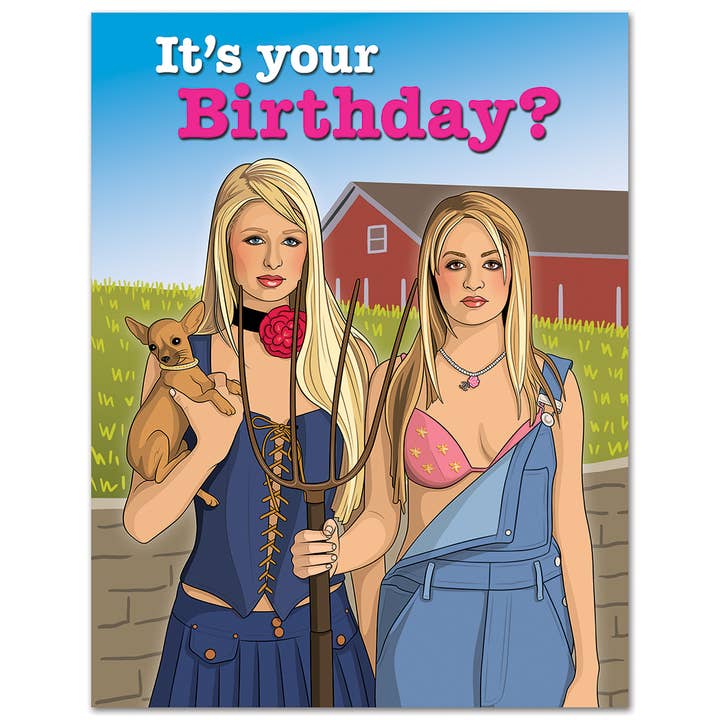 Card: That's Hot Simple Life Birthday