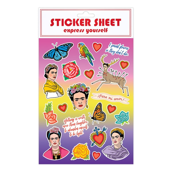Sticker Sheet: Artista Mexicana
