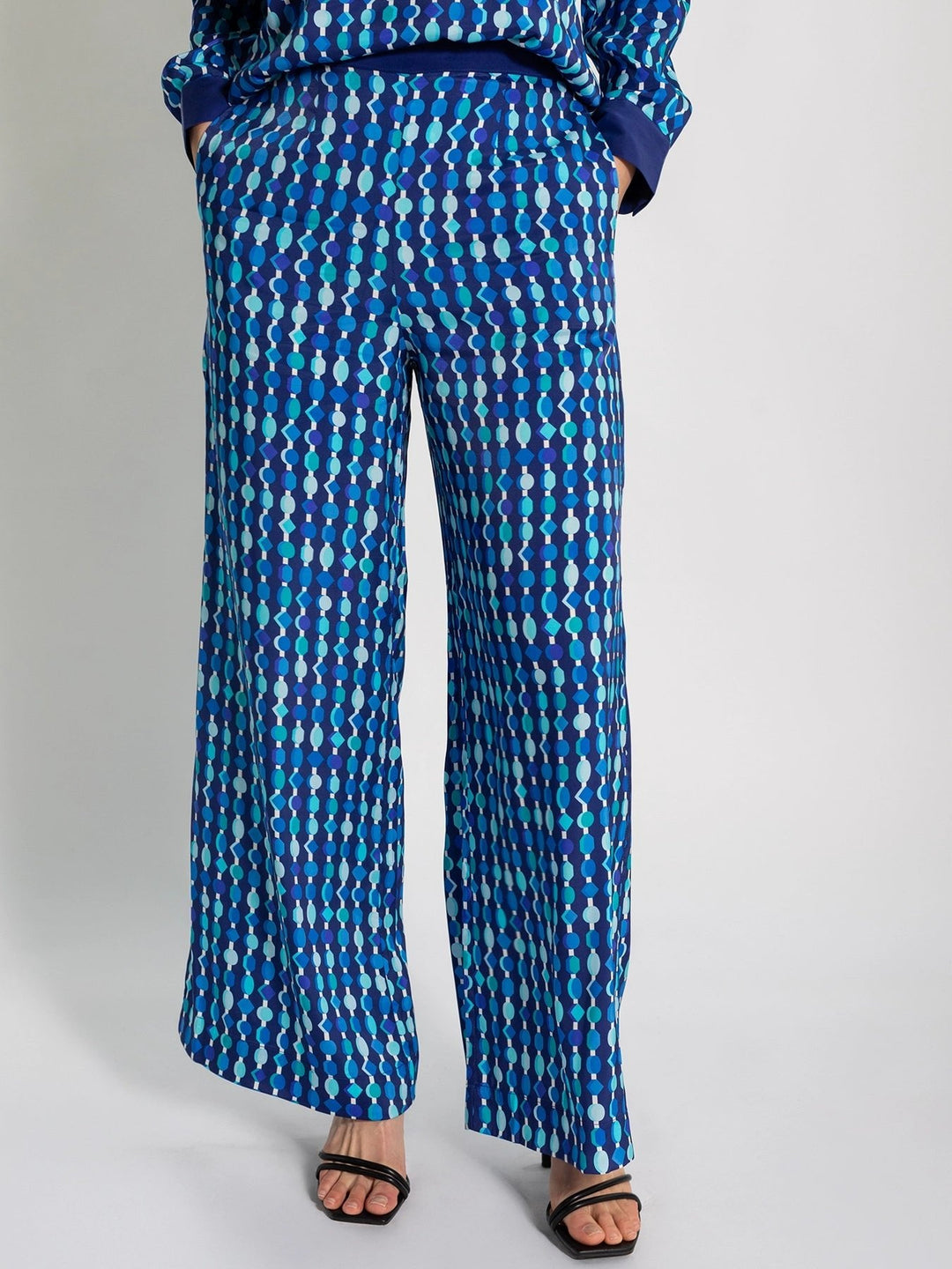 Elizabeth Pant Beads Navy