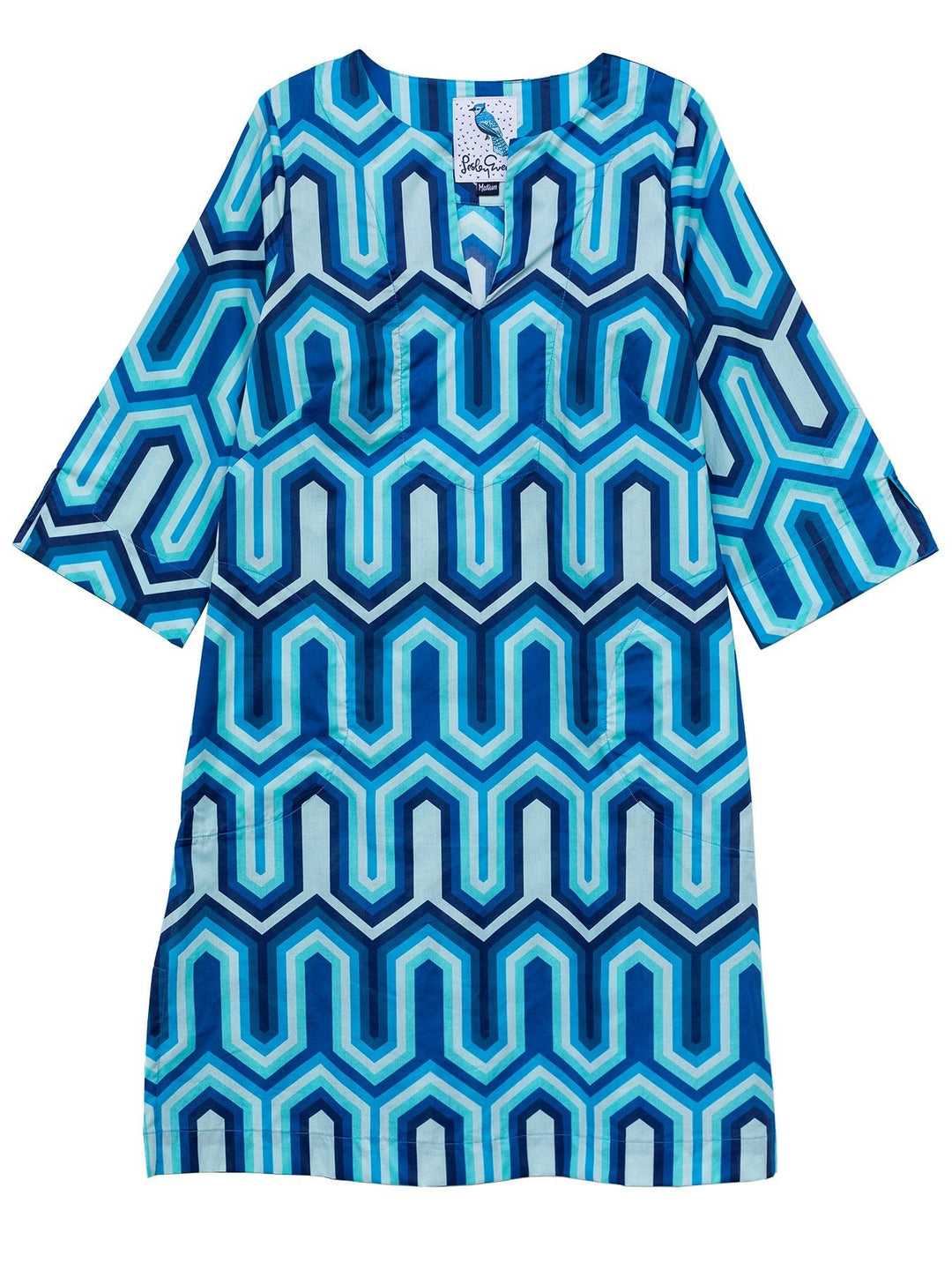 Ellie Dress Corinth Blue