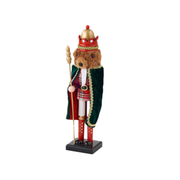 Bear Nutcracker - Green Cape