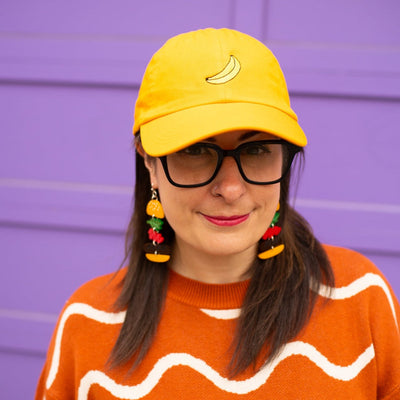 Banana Embroidered Hat