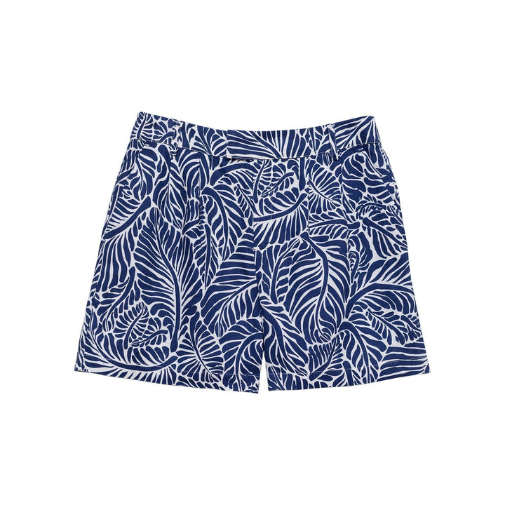 Erin Shorts Navy Frond