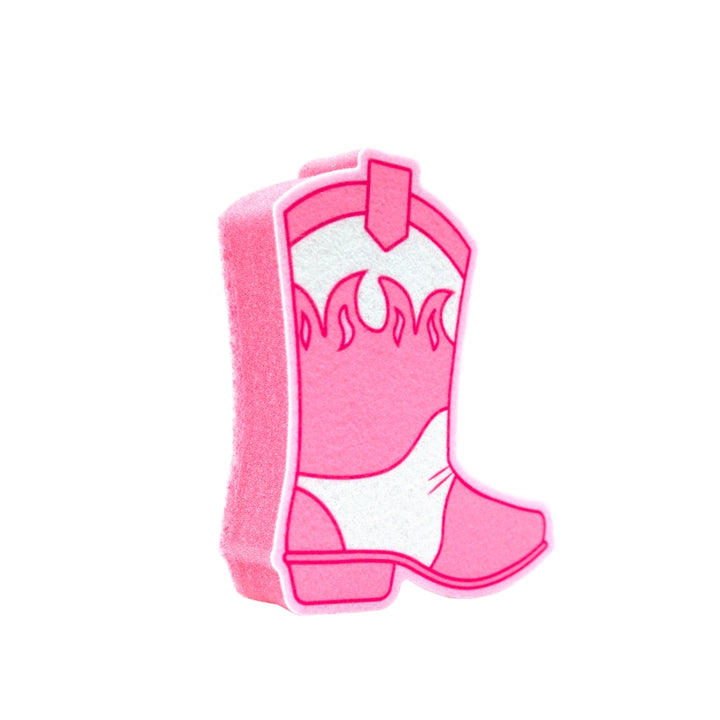 Pink Boot Sponge