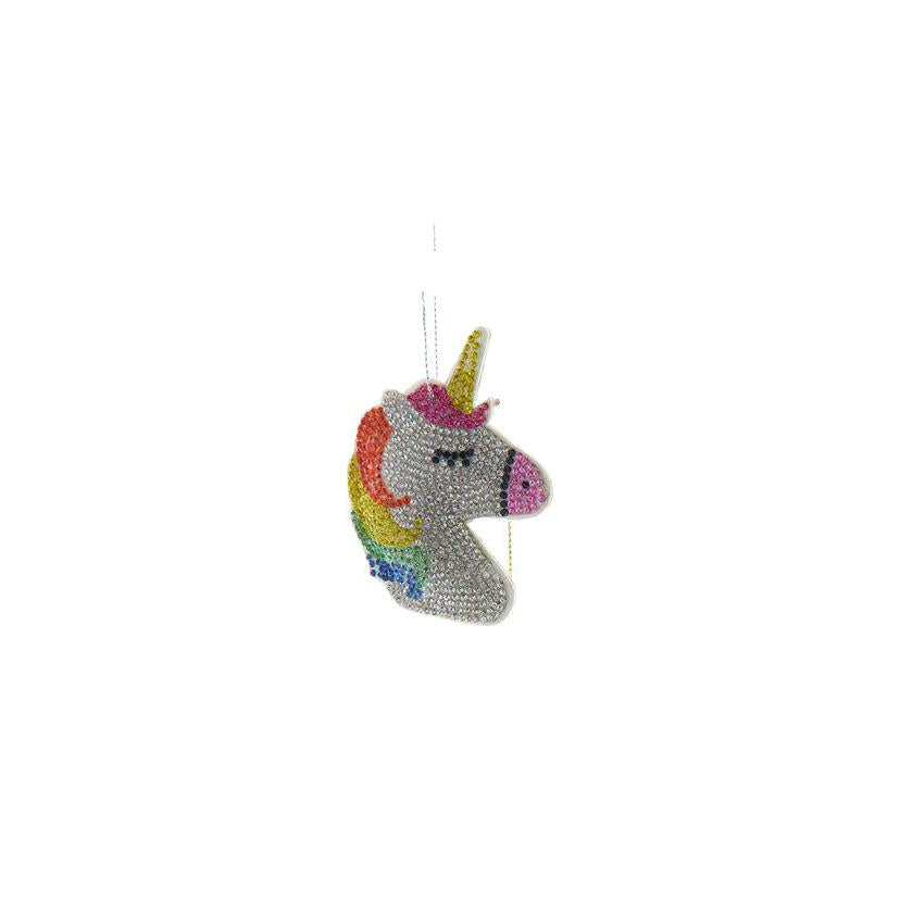Bedazzled Pride Ornament - Unicorn