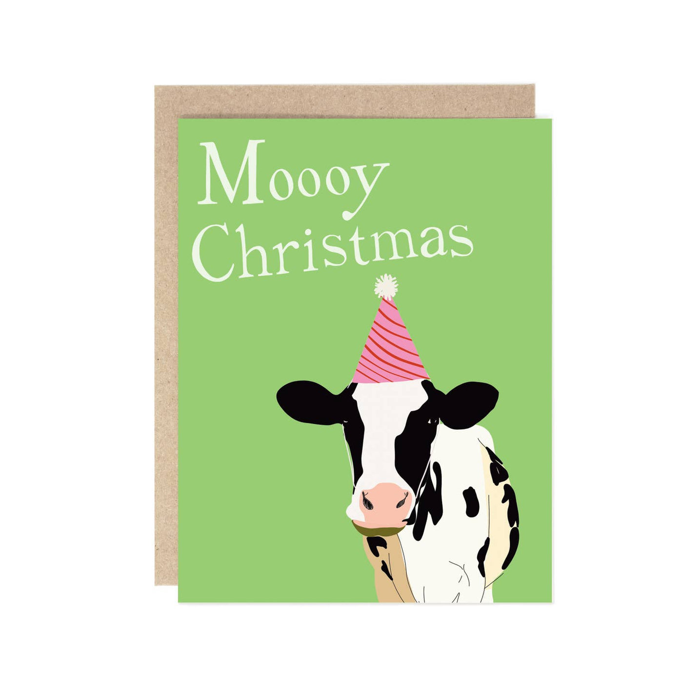 Moooy Christmas Holiday Card