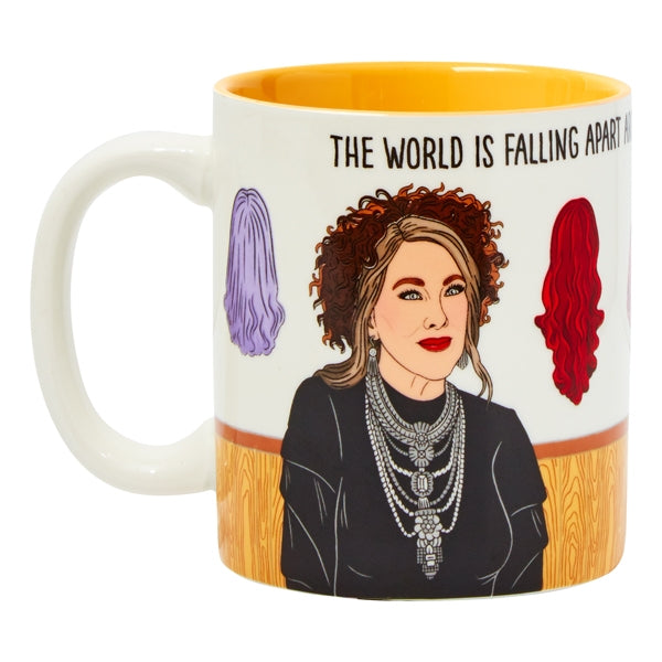 Coffee Mug: Moira Schitt's Creek The World Is Falling - Just Fabulous Palm Springs