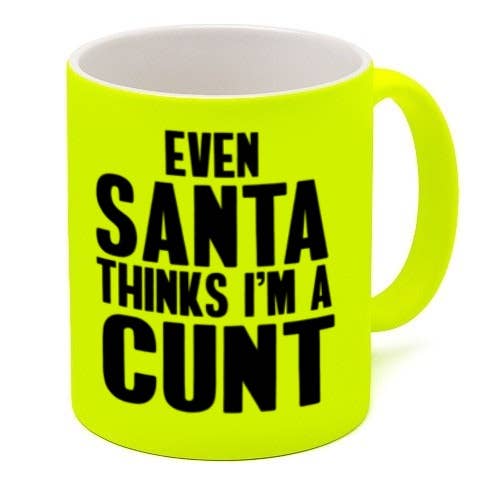 Even Santa Thinks Holiday Mug