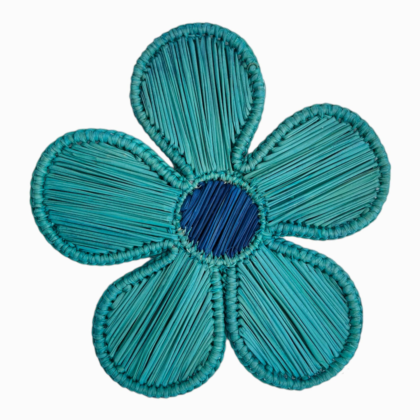 Aqua Flower Coaster