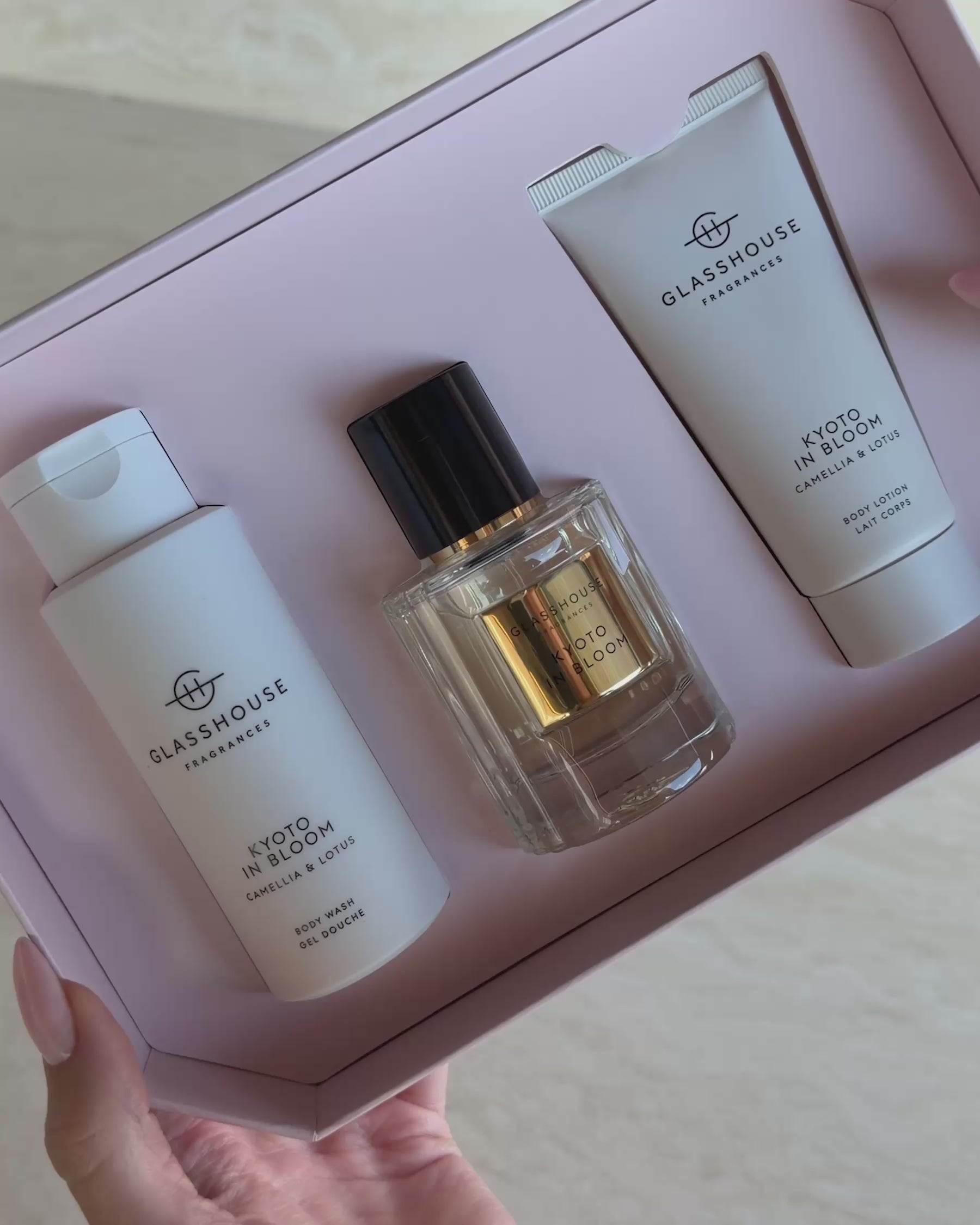 Glasshouse Fragrances Kyoto In Bloom Fragrance Gift Set