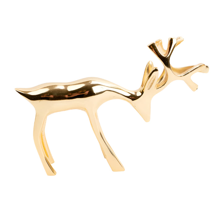 Gold Decorative Reindeer - Small