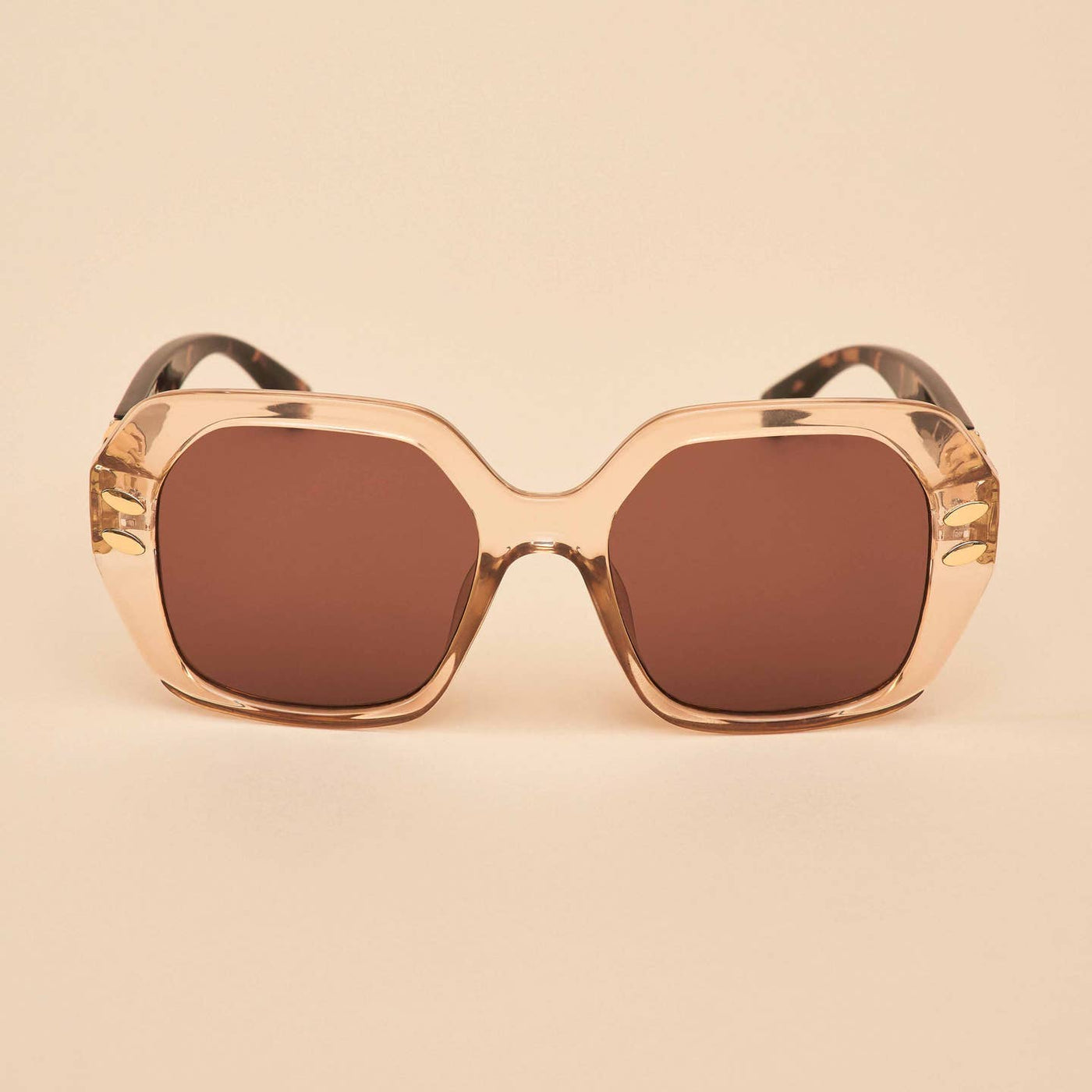 Ryle Luxe Sunglasses - Nude/Tortoiseshell