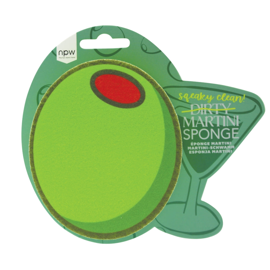 Dirty Martini Olive Sponge