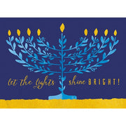 Shine Bright Hanukkah Holiday Card - Just Fabulous Palm Springs