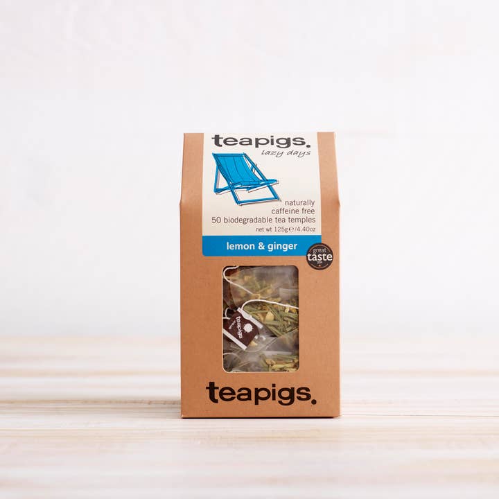 Lemon & Ginger Tea - 50 Temples