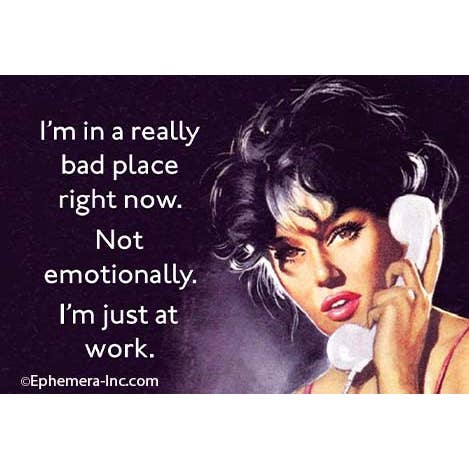 Magnet: I'm In A Really Bad Place Right Now