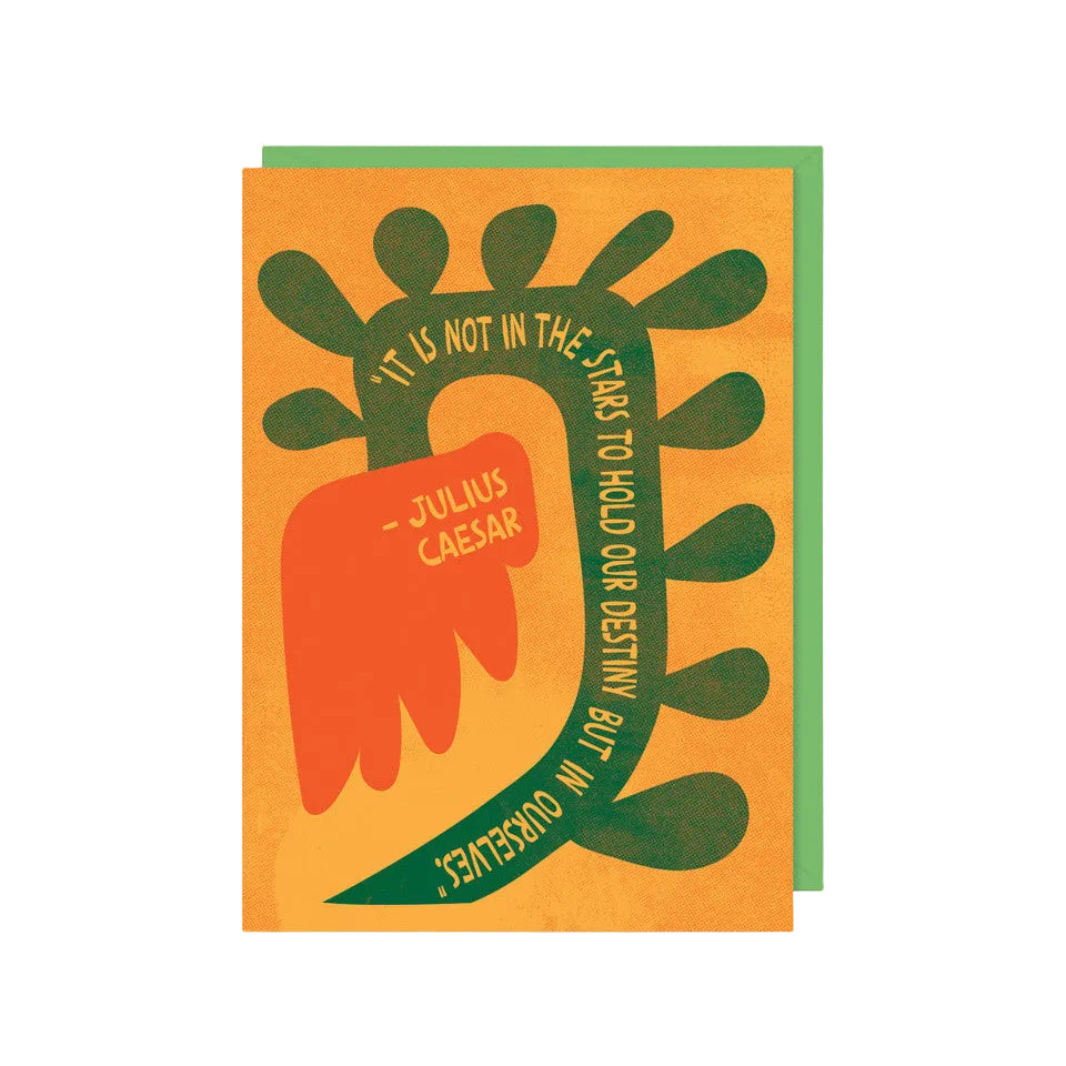 Destiny Shakespeare Greeting Card