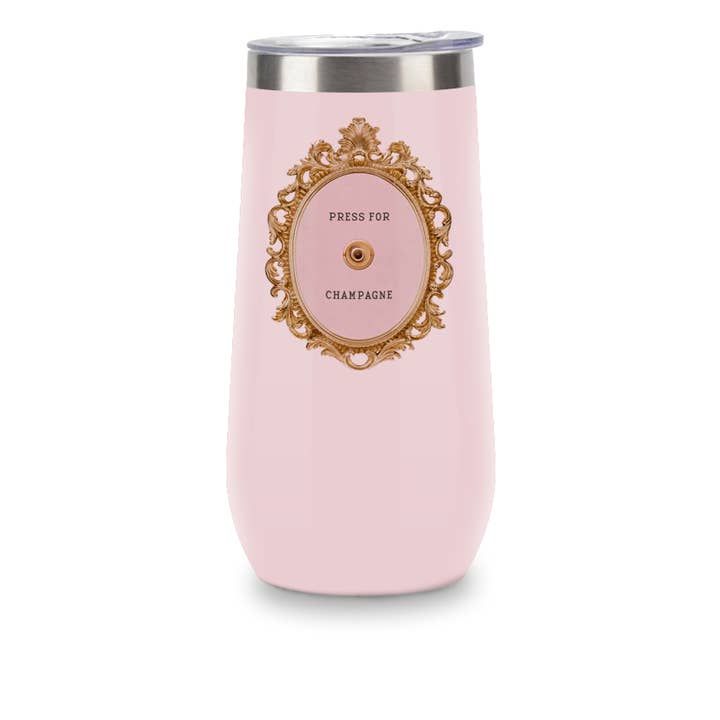 Press For Champagne 12oz Tumbler