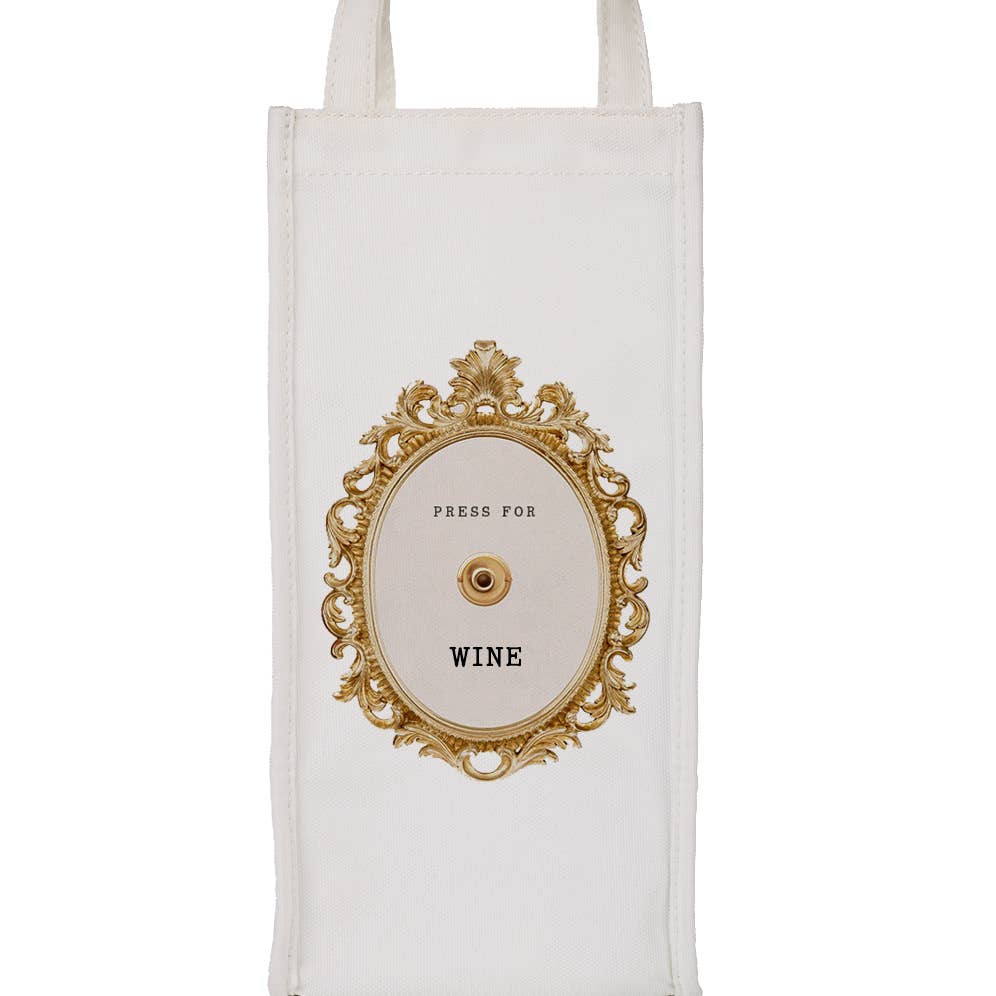 Press For Wine Wine Bag