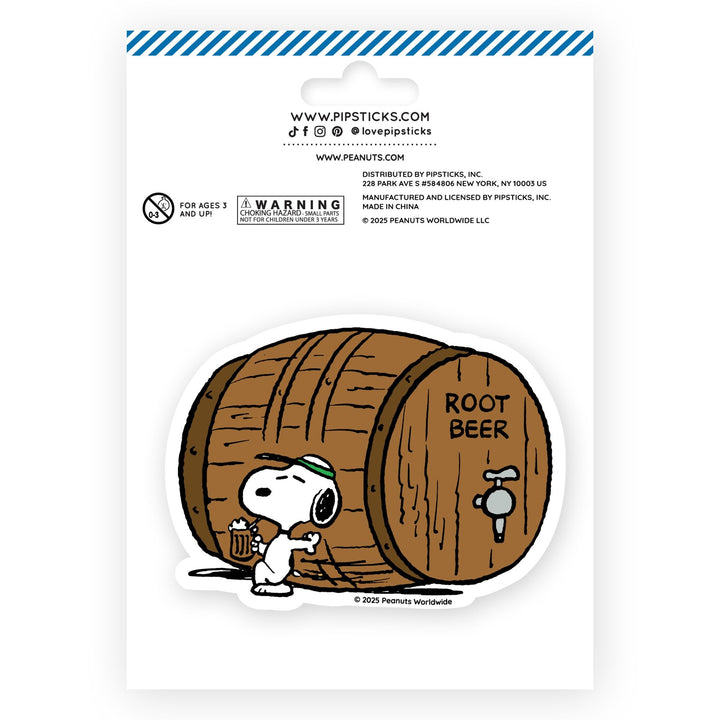 Peanuts Fizzy Root Beer Scratch 'N Sniff