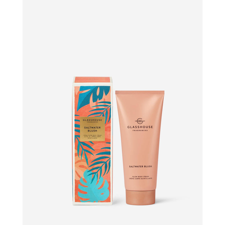 Glasshouse Fragrances Saltwater Blush 200mL Glow Body Cream