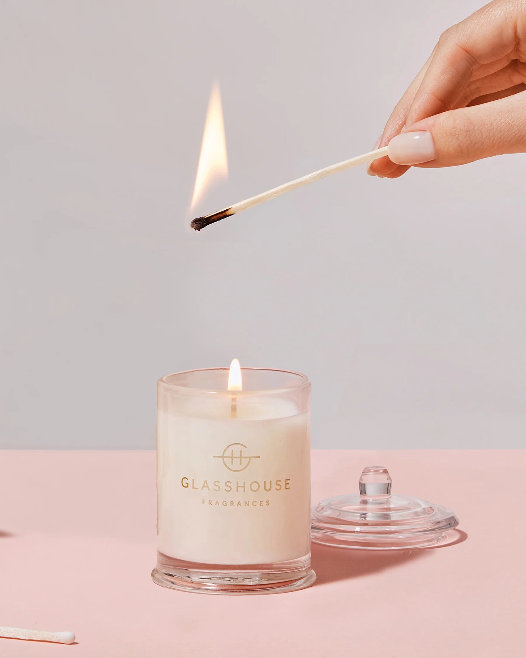 Glasshouse Fragrances Diving Into Cyprus 2.1 oz. Triple Scented Candle