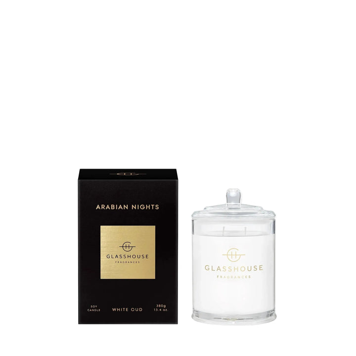 Glasshouse Fragrances Arabian Nights 13.4 oz Triple Scented Candle
