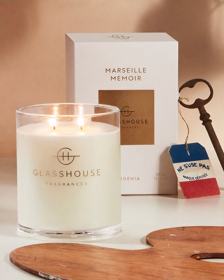 Glasshouse Fragrances Marseille Memoir 13.4 oz Triple Scented Candle