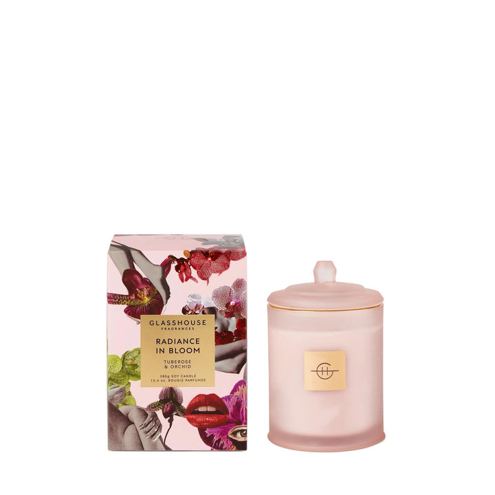 Glasshouse Fragrances Radiance In Bloom 13.4 oz. Triple Scented Candle