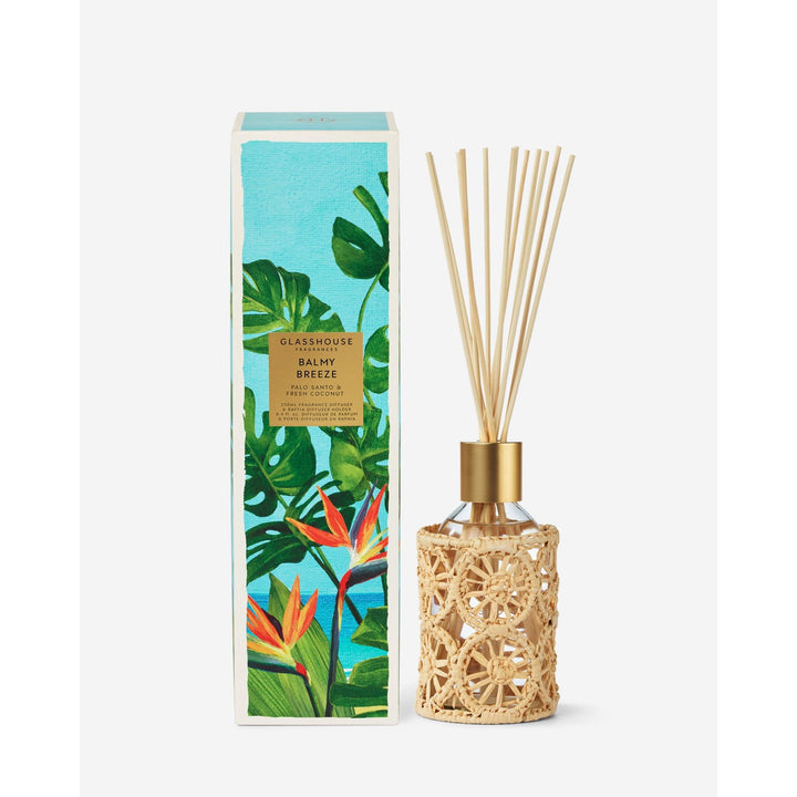 Glasshouse Fragrances Balmy Breeze 8.4 fl. oz. Fragrance Diffuser