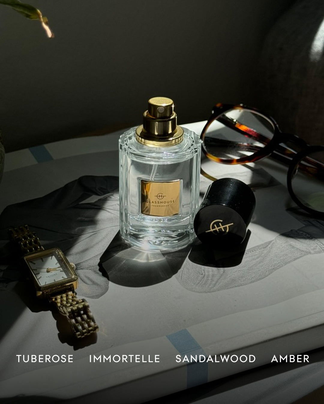 Glasshouse Fragrances Tuberose Immortelle 30ml Eau De Parfum