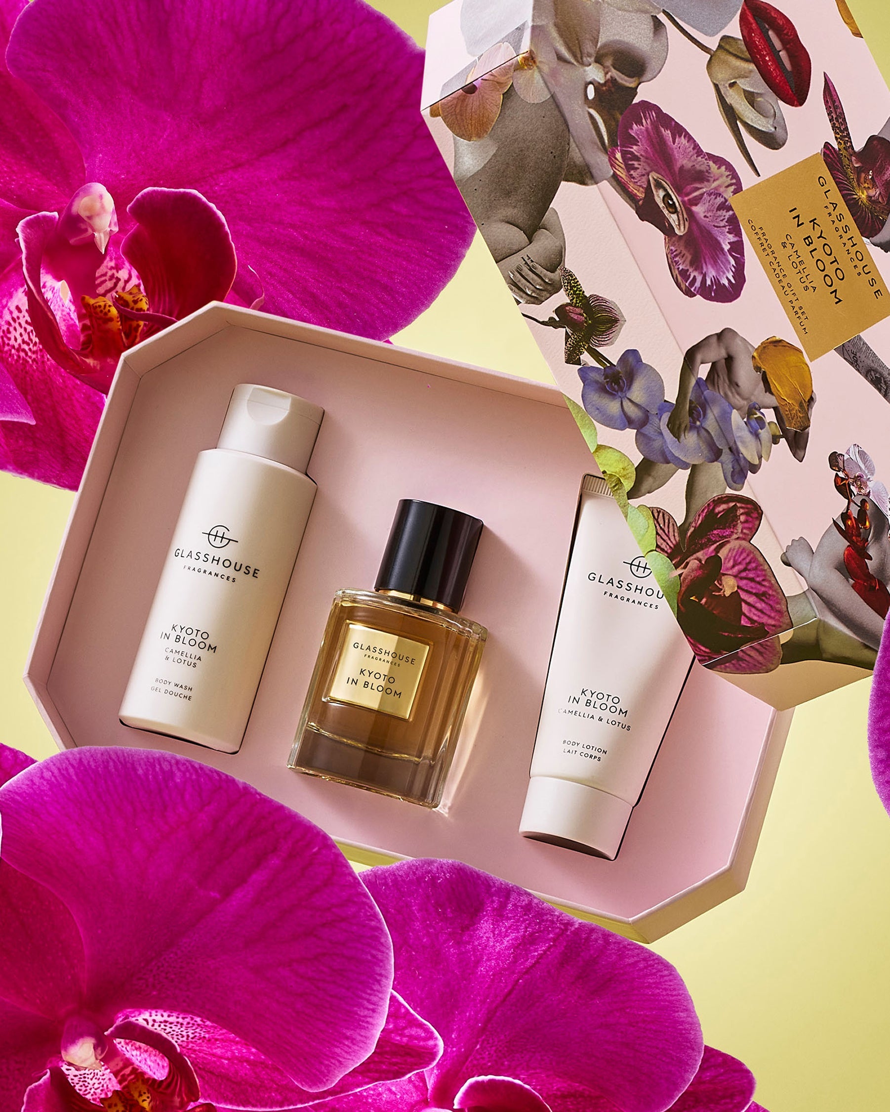 Glasshouse Fragrances Kyoto In Bloom Fragrance Gift Set