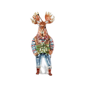 Fishing Animal Ornament - Moose