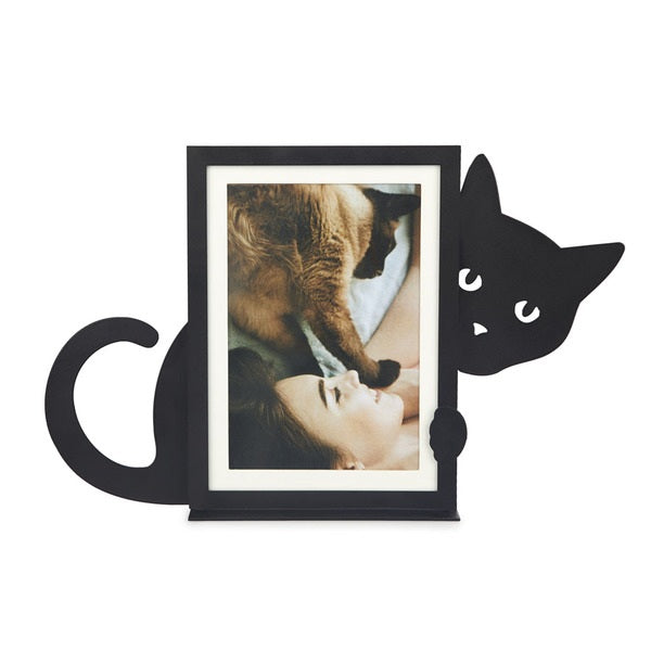 Hidden Cat Vertical Picture Frame